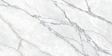 Obraz premium Minimalist White Marble Texture with Sparse Light Grey Veins, Clean Matte Surface for Modern and Minimal Branding Backgrounds