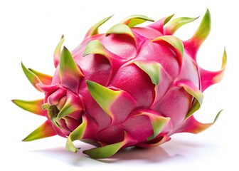 dragon fruit isolated on white background