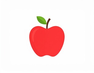 Fototapeta premium Red Apple Illustration
