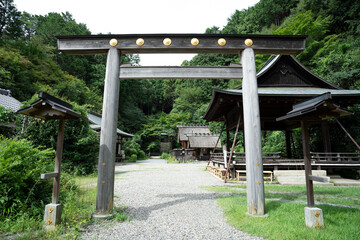 新緑の日向大神宮 京都市山科区