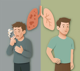 Quit Smoking: Before & After Health Comparison