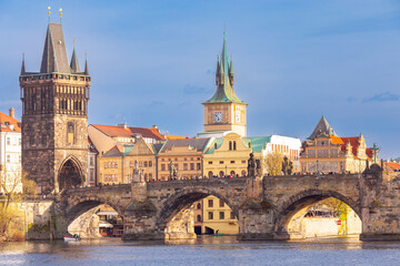 Charles Bridge in Prague, Czech Republic
