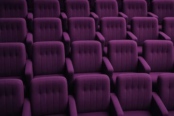 Fototapeta premium Seats in a theatre