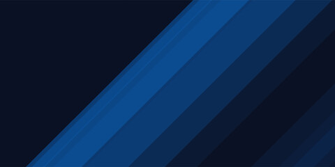 Obraz premium Dark blue modern business abstract background. Vector illustration design for presentation, banner, cover, web, flyer, card, poster, wallpaper, texture, slide, magazine, and powerpoint