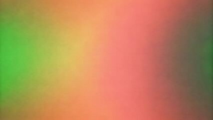 Fototapeta na wymiar Abstract gradient background green yellow orange red