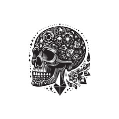 The Crystal Skull Vector (4).eps