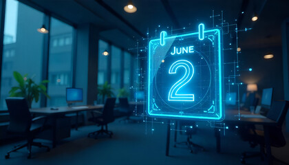 Naklejka premium Daily Calendar