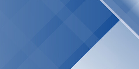 Obraz premium Abstract bacgkround blue and white gradient. Modern blue abstract rectangle box lines background for presentation design, banner, brocure, and business card