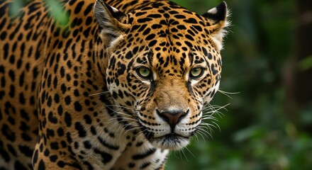 Obraz premium Jaguar Portrait in Jungle