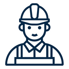 police officer vector illustration silhouette icon on white background