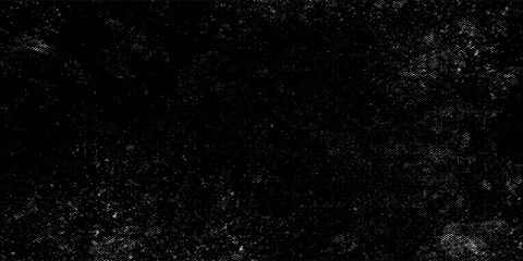 Black and white grunge. Distress overlay texture. Abstract surface dust and rough dirty wall background concept. Worn, torn, weathered effect. Vector illustration, EPS 10.