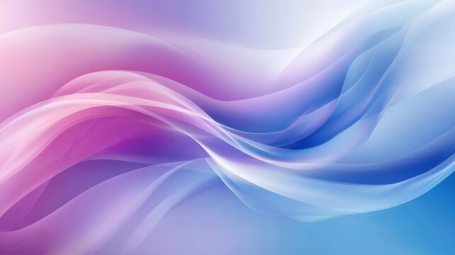 a harmonious blend of two abstract artworks. the artwork on the left features a fluid pink and purple form that seems to flow smoothly across the canvas