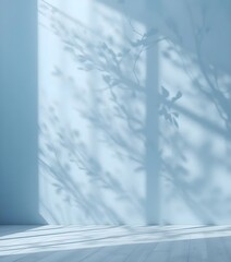 Modern apartment dining and living room with beige wall