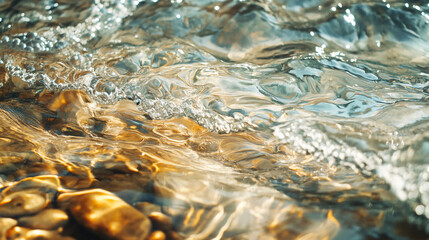 Closeup Photo of Water Movement