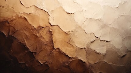 Fototapeta premium an artistic piece that merges two contrasting scenes: a close up of textured materials resembling earthy tones and organic patterns at the top