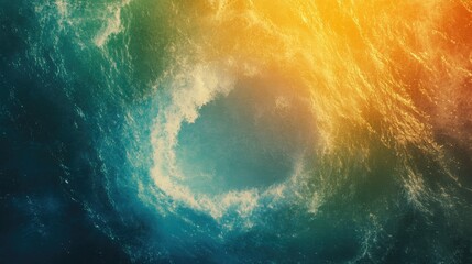 an astral scene with a brightly lit galaxy in the upper right corner against a dark sky background