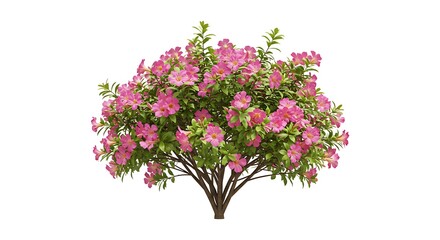 Pink flowering shrub