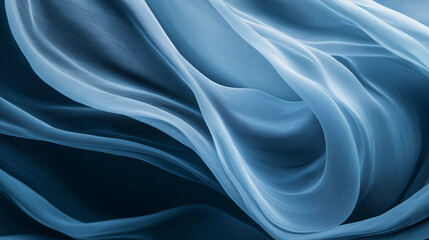 Fototapeta premium Create a LinkedIn Cover image with Astract, Flowing lines in Soft Blue and Grey tones, Representing Connection and Fluidity. Clean and Minimalistic design 