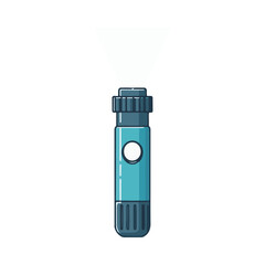 
medical flashlight illustration design