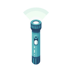 
medical flashlight illustration design