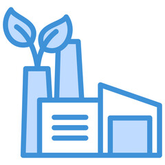 Green Factory Icon