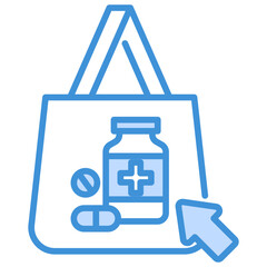 Obraz premium Online Pharmacy Icon