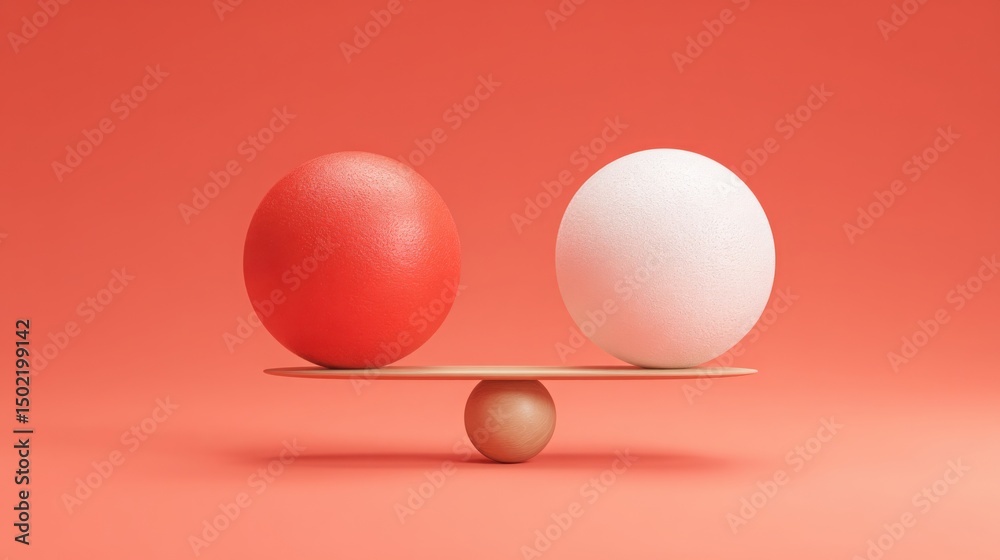 Poster two eggs on a scale representing a tech-scaled macro policy experiment hub for economic testing and 