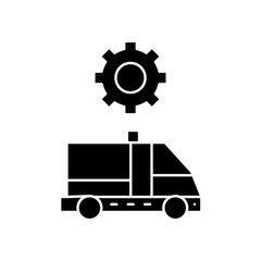 ambulance settings icon design