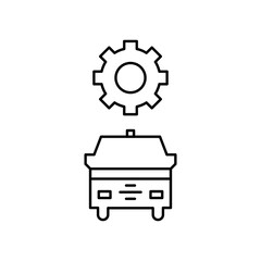 ambulance settings icon design