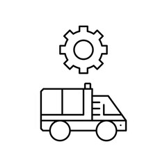 ambulance settings icon design