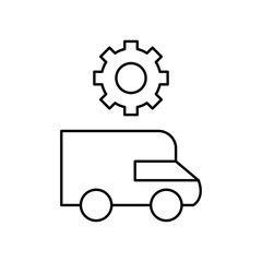 ambulance settings icon design