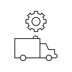 ambulance settings icon design