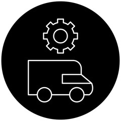 ambulance settings icon design