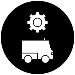 ambulance settings icon design