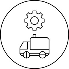  ambulance settings icon design