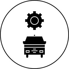 ambulance settings icon design