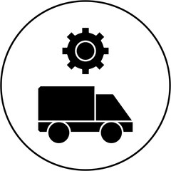 ambulance settings icon design