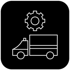 ambulance settings icon design