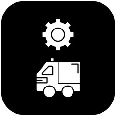 ambulance settings icon design