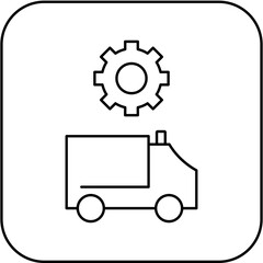 ambulance settings icon design