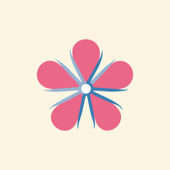 Artistic floral logo design highlighting innovation and beauty in modern branding concepts.