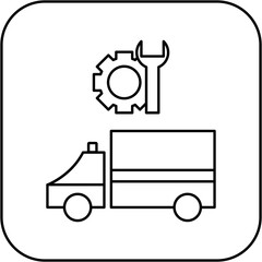 ambulance repair icon design