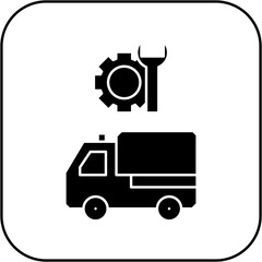 ambulance repair icon design