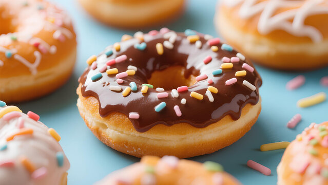 Chocolate Sprinkle Donut Delight