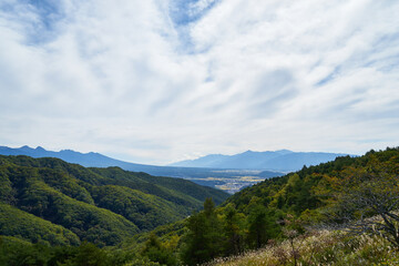 長野県　ビーナスラインからの景色
