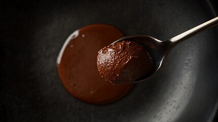 Spoonful of Chocolate Sauce