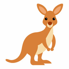 kangaroo vector illustration