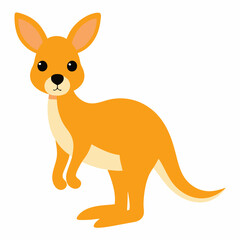 kangaroo vector illustration