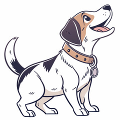 Sparky icon vector .white background