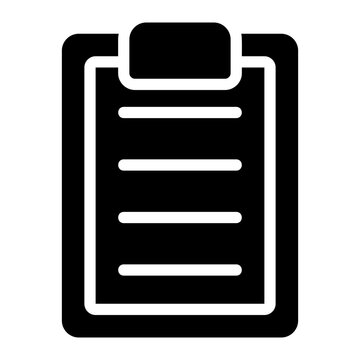 list glyph icon